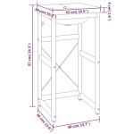 vidaXL Cadru lavoar baie cu chiuvetă încorporată, alb, fier