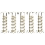 vidaXL Blocatoare cu arc pentru parasolar, 5 buc., oțel inoxidabil vidaXL Blocatoare cu arc pentru parasolar, 5 buc., oțel inoxidabil
