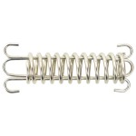 vidaXL Blocatoare cu arc pentru parasolar, 5 buc., oțel inoxidabil vidaXL Blocatoare cu arc pentru parasolar, 5 buc., oțel inoxidabil