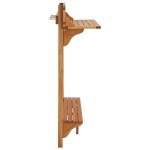 vidaXL Masă de bar pentru balcon, 90x37x122,5 cm, lemn masiv de acacia vidaXL Masă de bar pentru balcon, 90x37x122,5 cm, lemn masiv de acacia