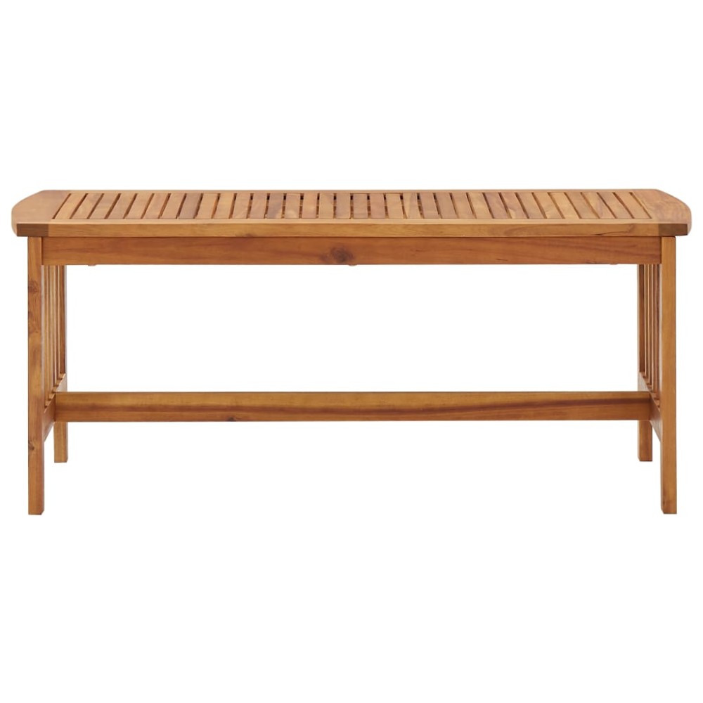vidaXL Masă de cafea, 102 x 50 x 43 cm, lemn masiv de acacia