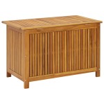 vidaXL Ladă de depozitare grădină, 90x50x58 cm, lemn masiv de acacia vidaXL Ladă de depozitare grădină, 90x50x58 cm, lemn masiv de acacia