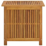 vidaXL Ladă de depozitare grădină, 60x50x58 cm, lemn masiv de acacia vidaXL Ladă de depozitare grădină, 60x50x58 cm, lemn masiv de acacia