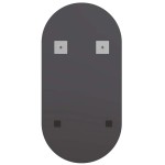 vidaXL Oglindă ovală cu lumini LED, 40x20, cm, sticlă