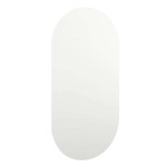vidaXL Oglindă ovală cu lumini LED, 80x40, cm sticlă vidaXL Oglindă ovală cu lumini LED, 80x40, cm sticlă
