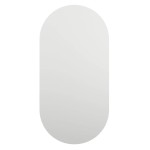 vidaXL Oglindă ovală cu lumini LED, 80x40, cm sticlă vidaXL Oglindă ovală cu lumini LED, 80x40, cm sticlă
