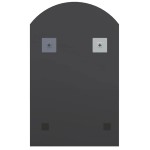 vidaXL Oglindă cu lumini LED, arcadă, 60x40 cm, sticlă