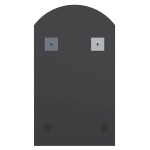 vidaXL Oglindă cu lumini LED, arcadă, 70x40 cm, sticlă vidaXL Oglindă cu lumini LED, arcadă, 70x40 cm, sticlă