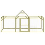 vidaXL Coteț de găini, 300x100x150 cm, lemn masiv de pin impregnat vidaXL Coteț de găini, 300x100x150 cm, lemn masiv de pin impregnat