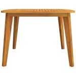 vidaXL Masă de grădină, 110x110x75 cm, lemn masiv de acacia vidaXL Masă de grădină, 110x110x75 cm, lemn masiv de acacia