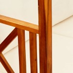 vidaXL Bancă de grădină cu copertină, lemn masiv de acacia vidaXL Bancă de grădină cu copertină, lemn masiv de acacia
