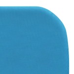 vidaXL Șezlonguri pliabile, 2 buc., albastru, oțel & textil vidaXL Șezlonguri pliabile, 2 buc., albastru, oțel & textil