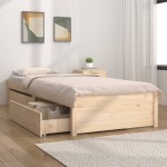 vidaXL Cadru de pat cu sertare, 100x200 cm vidaXL Cadru de pat cu sertare, 100x200 cm