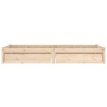 vidaXL Cadru de pat cu sertare, 100x200 cm vidaXL Cadru de pat cu sertare, 100x200 cm