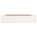 vidaXL Cadru de pat cu sertare, alb, 120x200 cm vidaXL Cadru de pat cu sertare, alb, 120x200 cm