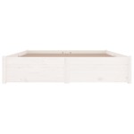 vidaXL Cadru de pat cu sertare Super King, alb, 180x200 cm vidaXL Cadru de pat cu sertare Super King, alb, 180x200 cm