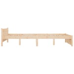 vidaXL Cadru de pat cu sertare Double, 135x190 cm