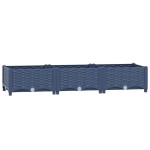 vidaXL Strat înălțat, 120 x 40 x 23 cm, polipropilenă vidaXL Strat înălțat, 120 x 40 x 23 cm, polipropilenă