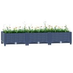 vidaXL Strat înălțat, 120 x 40 x 23 cm, polipropilenă vidaXL Strat înălțat, 120 x 40 x 23 cm, polipropilenă