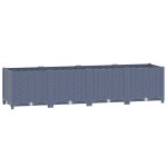 vidaXL Strat înălțat, 160x40x38 cm, polipropilenă vidaXL Strat înălțat, 160x40x38 cm, polipropilenă