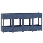 vidaXL Strat înălțat, 160x40x71 cm, polipropilenă