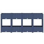 vidaXL Strat înălțat, 160x40x71 cm, polipropilenă