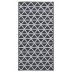 vidaXL Covor de exterior, ARAKIL negru, 80x150 cm, PP