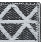 vidaXL Covor de exterior, ARAKIL negru, 160x230 cm, PP