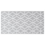 vidaXL Covor de exterior, ARAKIL gri, 80x150 cm, PP