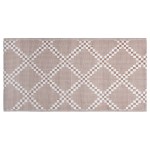 vidaXL Covor de exterior, ARAKIL maro, 80x150 cm, PP