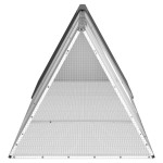 vidaXL Cușcă pentru iepuri antracit 302,5x80,5x71 cm oțel galvanizat vidaXL Cușcă pentru iepuri antracit 302,5x80,5x71 cm oțel galvanizat