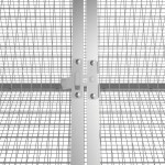 vidaXL Cușcă pentru iepuri antracit 302,5x80,5x71 cm oțel galvanizat vidaXL Cușcă pentru iepuri antracit 302,5x80,5x71 cm oțel galvanizat