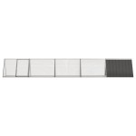 vidaXL Cușcă pentru iepuri antracit 504,5x80,5x71 cm oțel galvanizat vidaXL Cușcă pentru iepuri antracit 504,5x80,5x71 cm oțel galvanizat