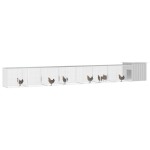 vidaXL Coteț pentru păsări, gri, 700x91x100 cm, oțel galvanizat vidaXL Coteț pentru păsări, gri, 700x91x100 cm, oțel galvanizat