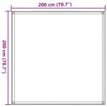vidaXL Covor pentru cort, bej, 200x200 cm vidaXL Covor pentru cort, bej, 200x200 cm