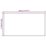 vidaXL Covor pentru cort, bej, 250x450 cm vidaXL Covor pentru cort, bej, 250x450 cm
