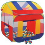 vidaXL Cort de joacă cu 550 de bile, 123x120x126 cm vidaXL Cort de joacă cu 550 de bile, 123x120x126 cm