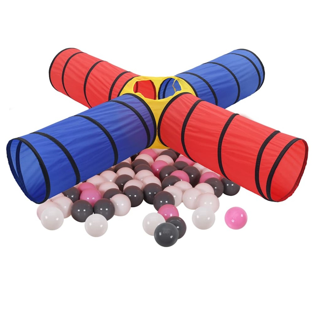 vidaXL Cort de joacă pentru copii cu 250 bile, multicolor