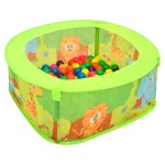 vidaXL Piscină cu bile pentru copii, 300 de bile, 75x75x32 cm vidaXL Piscină cu bile pentru copii, 300 de bile, 75x75x32 cm