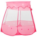 vidaXL Cort de joacă pentru copii cu 250 bile, roz, 102x102x82 cm vidaXL Cort de joacă pentru copii cu 250 bile, roz, 102x102x82 cm