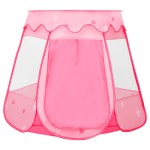 vidaXL Cort de joacă pentru copii cu 250 bile, roz, 102x102x82 cm vidaXL Cort de joacă pentru copii cu 250 bile, roz, 102x102x82 cm