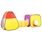 vidaXL Cort de joacă pentru copii 250 bile, multicolor, 255x80x100 cm vidaXL Cort de joacă pentru copii 250 bile, multicolor, 255x80x100 cm