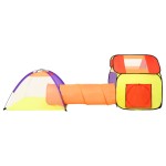 vidaXL Cort de joacă pentru copii 250 bile, multicolor, 338x123x111 cm vidaXL Cort de joacă pentru copii 250 bile, multicolor, 338x123x111 cm