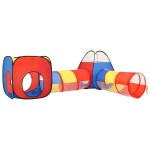 vidaXL Cort de joacă pentru copii, 250 bile, multicolor, 190x264x90 cm vidaXL Cort de joacă pentru copii, 250 bile, multicolor, 190x264x90 cm