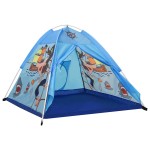 vidaXL Cort de joacă pentru copii cu 250 bile, albastru, 120x120x90 cm vidaXL Cort de joacă pentru copii cu 250 bile, albastru, 120x120x90 cm