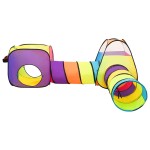 vidaXL Cort de joacă pentru copii, 250 bile, multicolor, 190x264x90 cm
