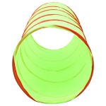 vidaXL Tunel de joacă pt copii, 250 bile, verde, 175 cm, poliester