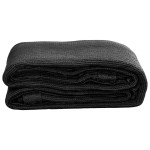 vidaXL Covor pentru cort, negru, 200x200 cm vidaXL Covor pentru cort, negru, 200x200 cm