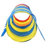 vidaXL Tunel de joacă pt copii, 250 bile, multicolor, 245 cm poliester