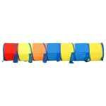 vidaXL Tunel de joacă pt copii, 250 bile, multicolor, 245 cm poliester
